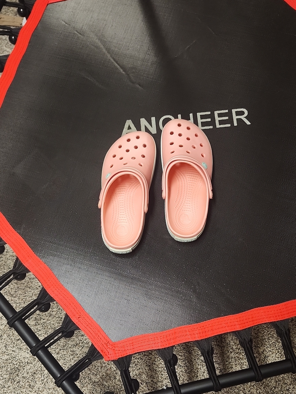 Womens Crocs Size 10 Mens Size 8 Salmon Color #6
